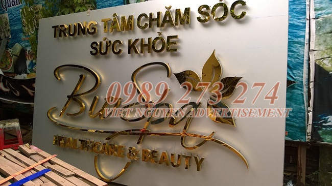 bảng hiệu spa đẹp