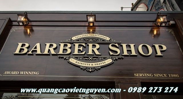 mẫu bảng hiệu tiệm tóc đep