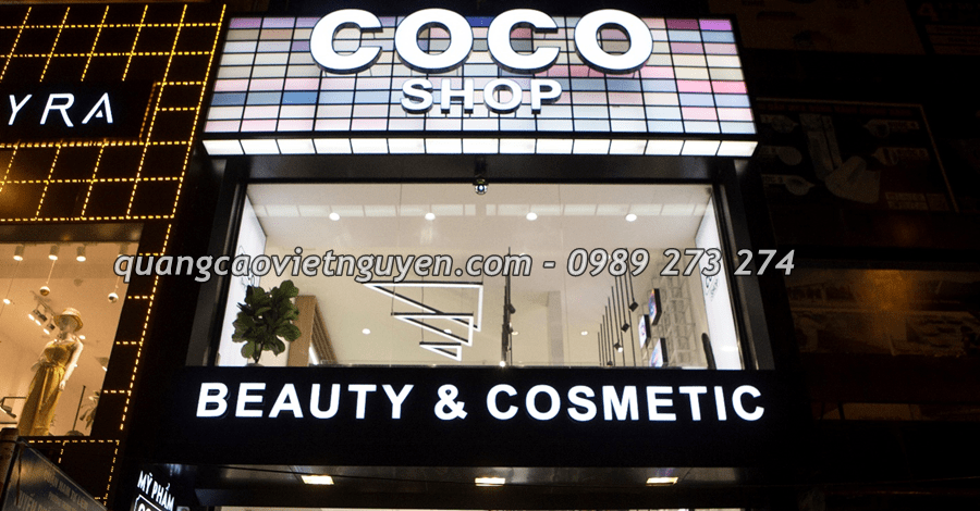 mẫu bảng hiệu shop quần áo đẹp