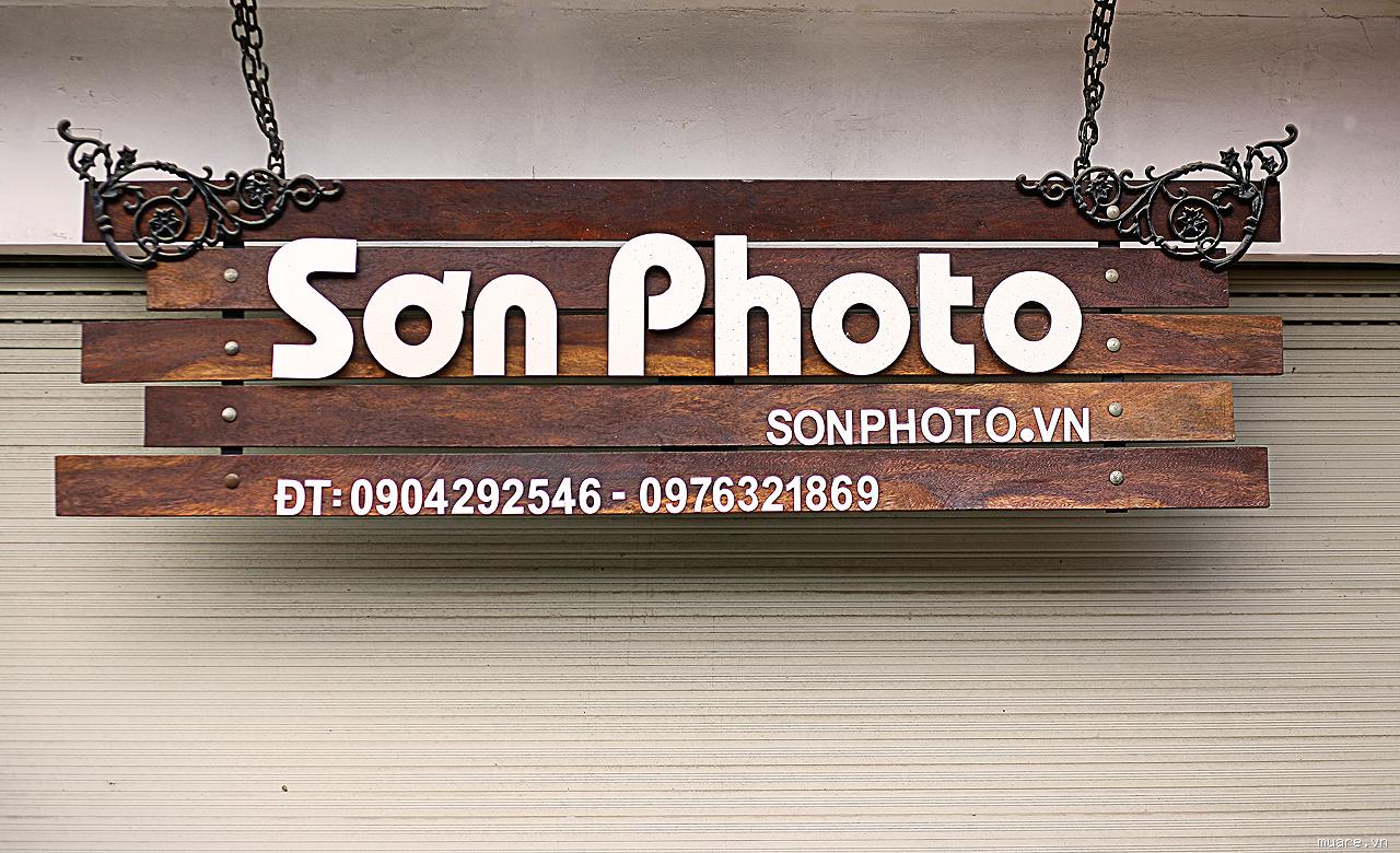 bảng hiệu gỗ