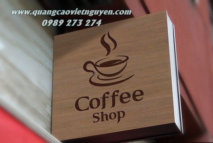 mẫu bảng hiệu quán cafe đẹp