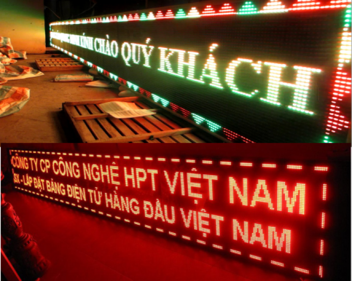 BÁO GIÁ ĐÈN LED CHẠY CHỮ CHI TIẾT NHẤT