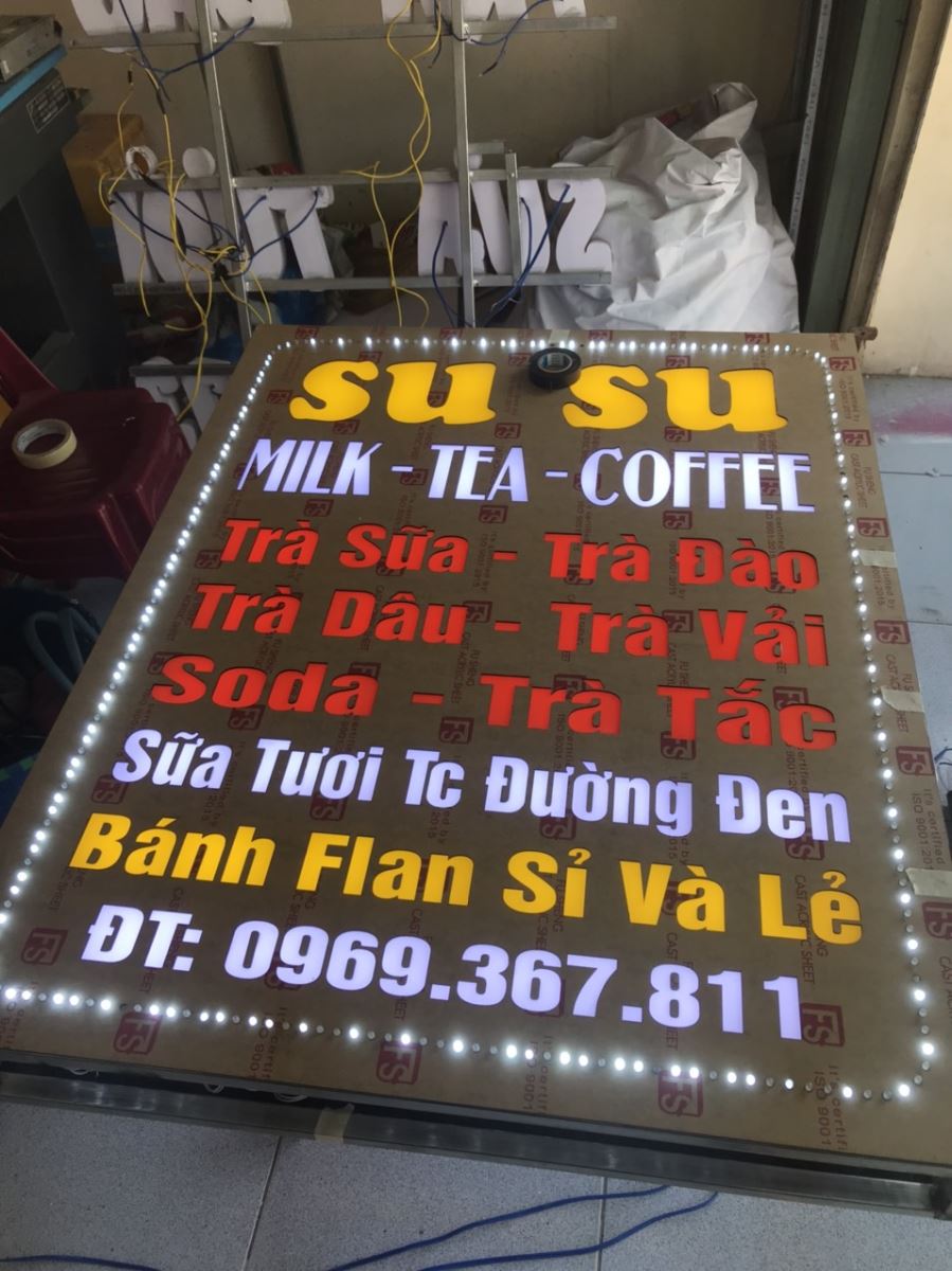 bảng hiệu led