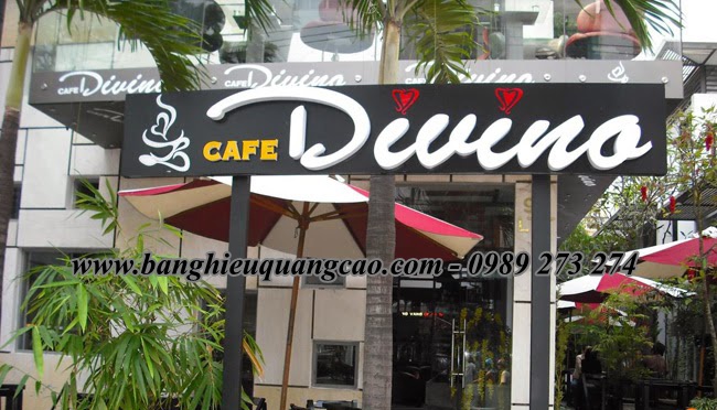 mẫu bảng hiệu quán cafe đẹp