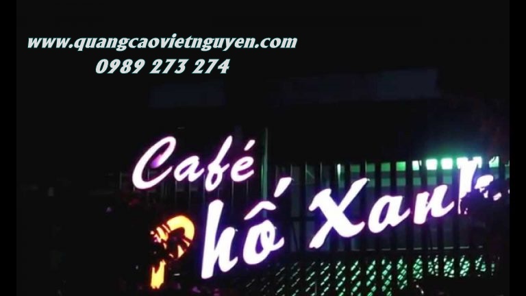 mẫu bảng hiệu quán cafe đẹp