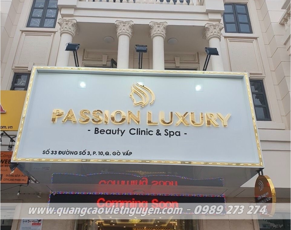 bảng hiệu spa