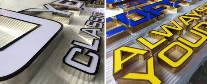 chữ nỗi inox là gì?