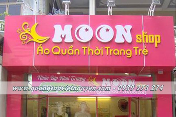 mẫu bảng hiệu shop trẻ em