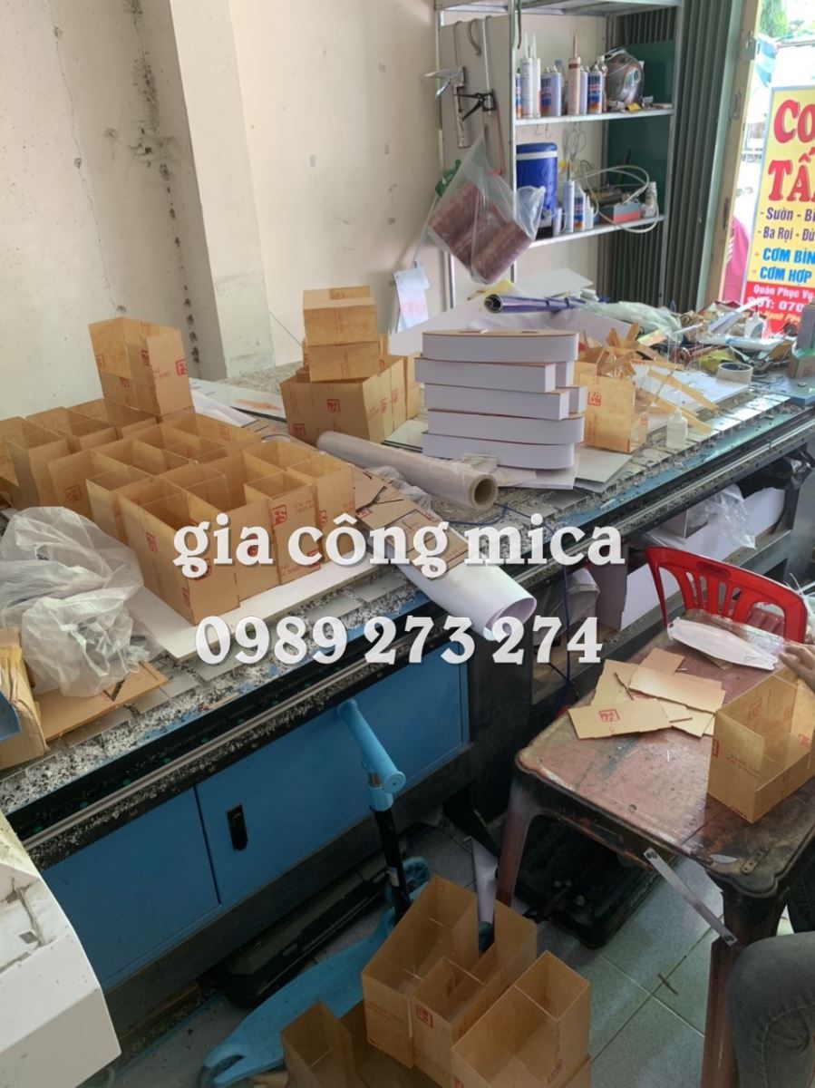 gia công mica