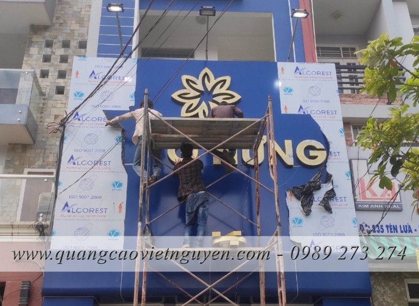 BẢNG HIỆU ALU - QUẢNG CÁO VIỆT NGUYÊN