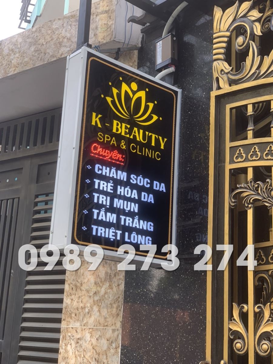 bảng hiệu spa