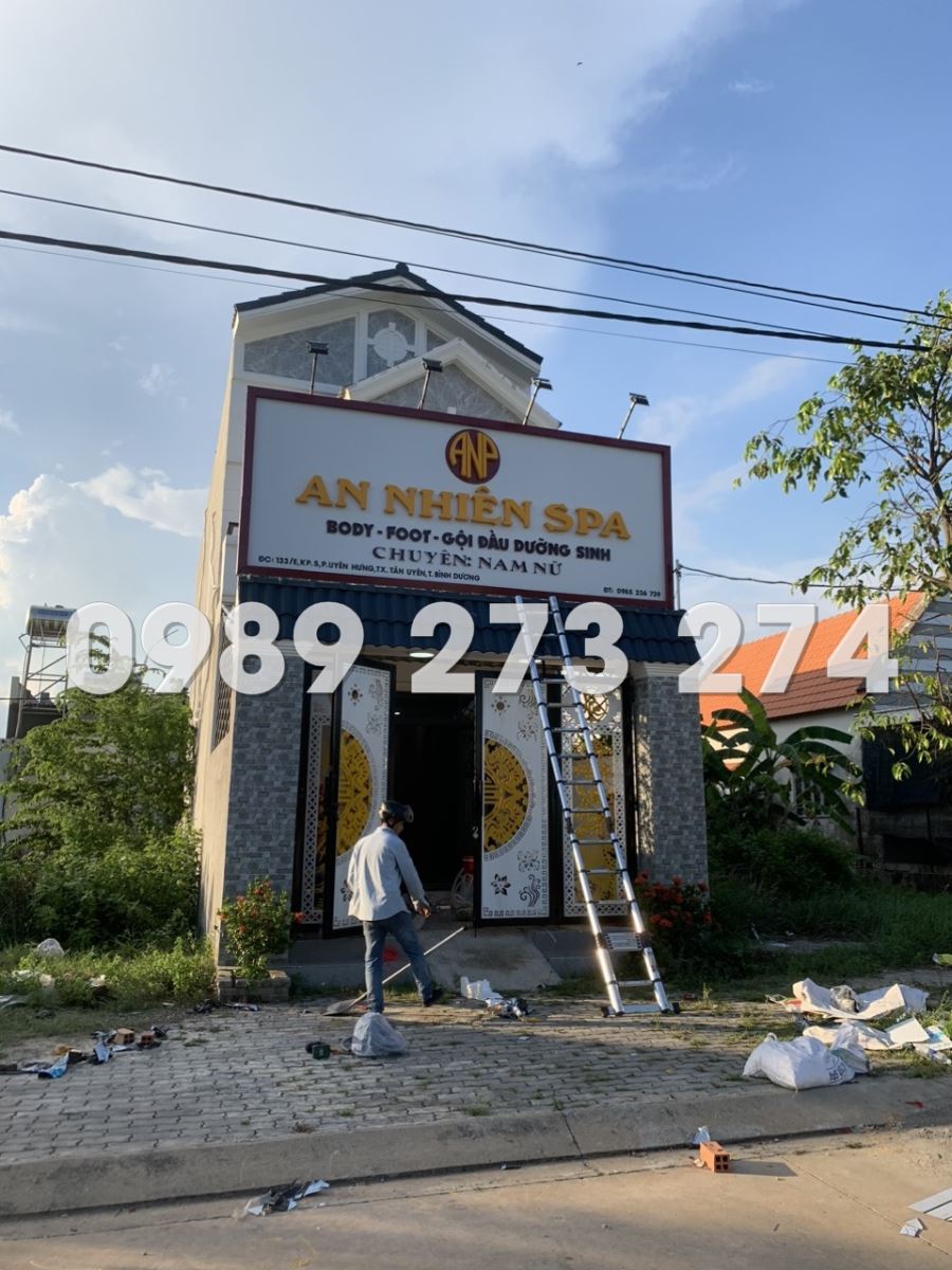 bảng hiệu spa