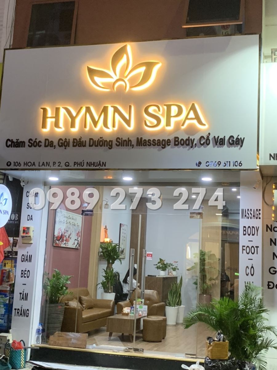 bảng hiệu spa đẹp