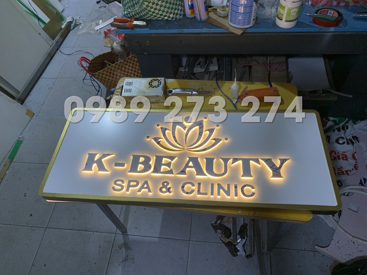 bảng hiệu spa đẹp