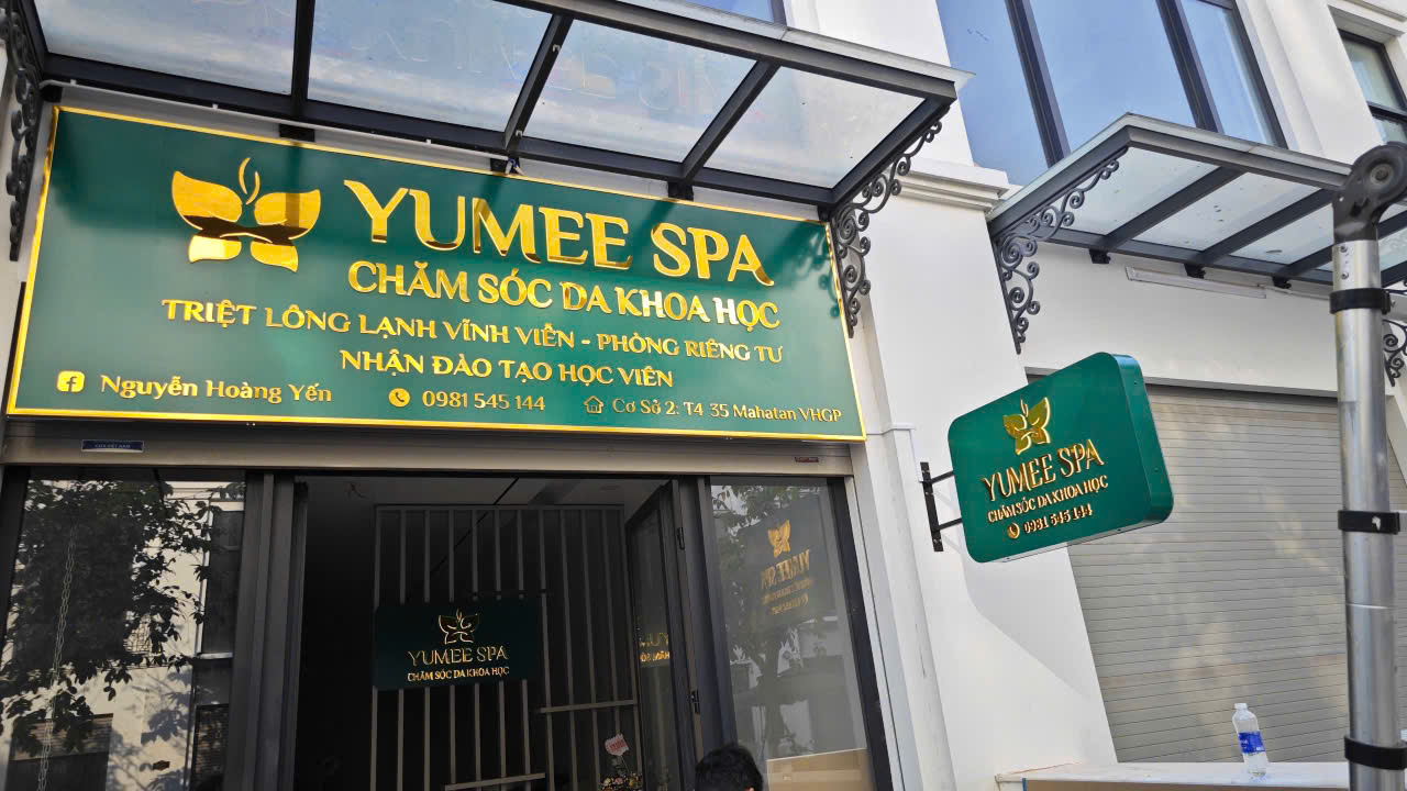 bảng hiệu spa