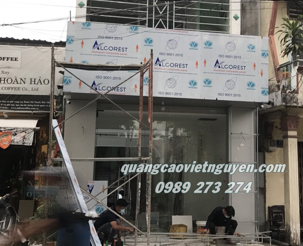 THI CÔNG BẢNG HIỆU TIẸM NAIL