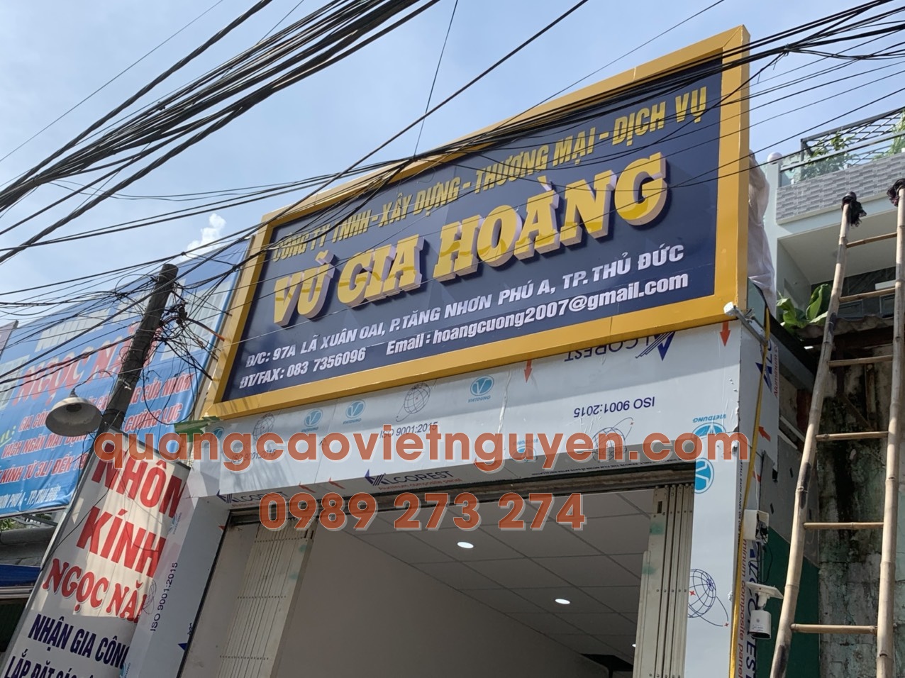bảng hiệu công ty