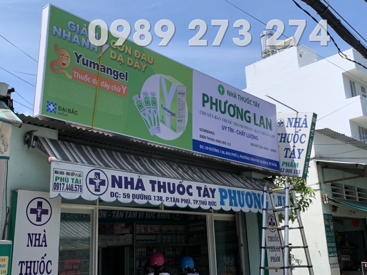 bảng hiệu nhà thuốc