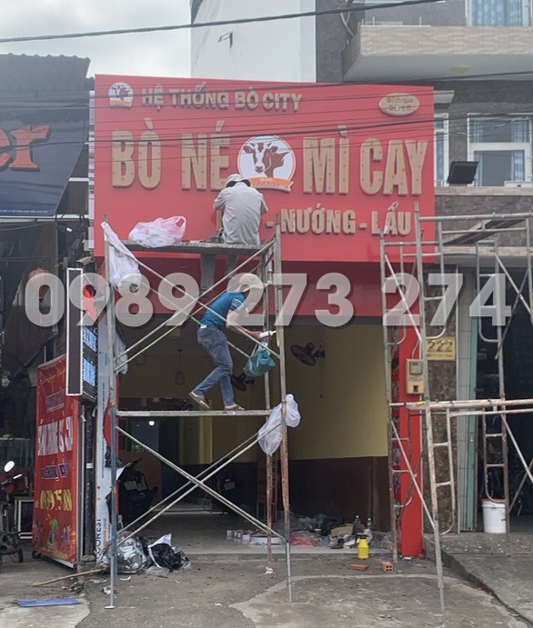 bảng hiệu alu chữ nổi